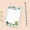 Plant Lover's Daily Planner Notepad