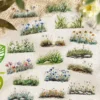 0cb43b97aa1d4797812ef25e12893eca-goods 120pcs Literary and Fresh Grass Flower Sticker Pack