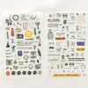 1696678582230-70918ef394c5436798f0a07b1003a5e4-goods 6pcs Watercolor Sticker Set for Journals & Albums