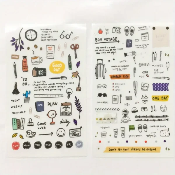 1696678582230-70918ef394c5436798f0a07b1003a5e4-goods 6pcs Watercolor Sticker Set for Journals & Albums