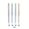 4pcs Fine Retractable Erasable Gel Pens