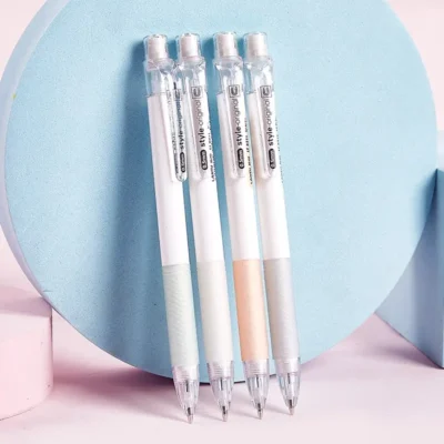 4pcs 0.5mm Mechanical Pencils with Erasers