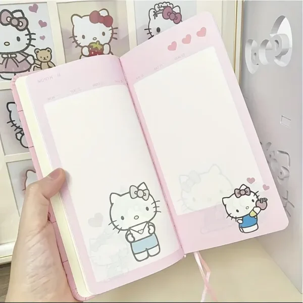 1pc Cartoon Cute Girl Diary Notebook