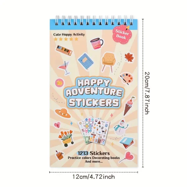 4890d0e7-30bf-41a7-af59-cd5cead79afc 1213pcs Scrapbook Stickers Decals Fantasy Paper Stickers