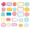 250pcs Colorful Blank Speech Bubble Stickers for Scrapbooking, Planners, Diaries And Calendars