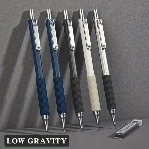 High end series automatic pencil set with extra lead core