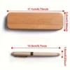 65c4c3ce-e9fe-42d6-ac94-5343d7ee4e3b 1set Wooden Pen + Wooden Gift Box Set