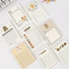 90cc6b05-79bd-4874-a040-d020293fe949 4 Pack Cute Cartoon Bear Daily Planner Sticky Notes