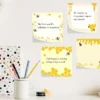 9pcs Bee Themed Sticky Note Pads