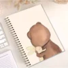 ba881a40d8d344bbac7c9d295c94680c-goods 1pc Weekly Planner Cute Bear Hug JournalDaily Planner