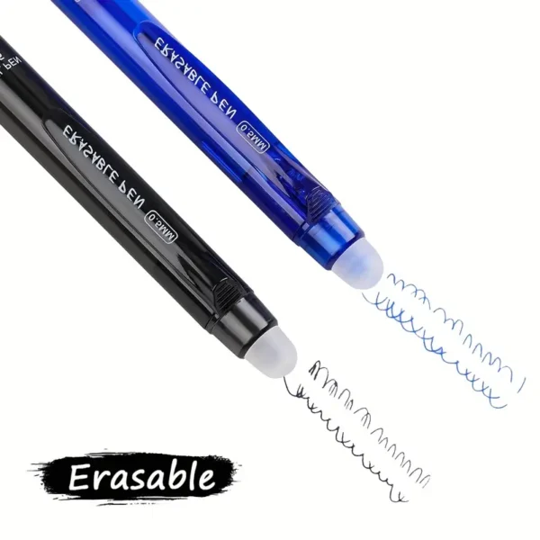 8pcs/set Creative Large Capacity Erasable Pen Set 0.5mm
